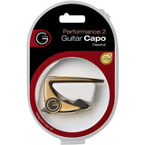 G7th Performance 2 Classical Capo (18kt Gold-Plate) with TunePro TP-32 Mini Clip Tuner Bundle