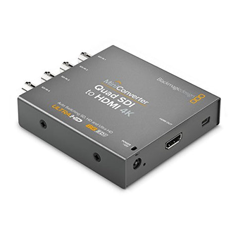 Blackmagic Design Mini Converter Quad SDI to HDMI 4K