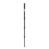 3 Legged Thing Punks Trent 2.0 Monopod with Docz2 Foot Spreader Kit - Lightweight Magnesium Alloy Camera Monopod with Multiple Uses for Heavy Equipment - Blue