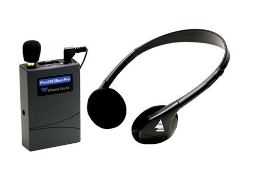 Williams Sound PKTPRO1-H21 Pocketalker Pro with Deluxe Folding Headphone