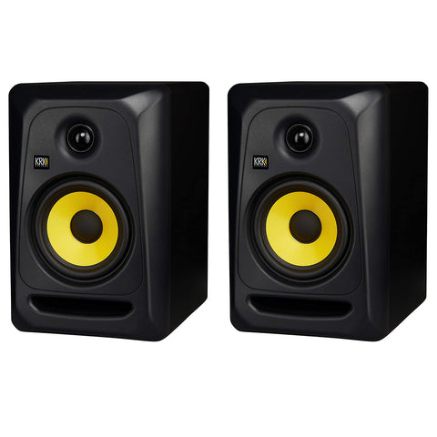 KRK Classic 5 Near-Field 2-Way Studio Monitor, Black (Pair)