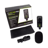 Lewitt LCT-240 Pro Condenser Microphone (Black) Bundle with Lewitt LCT-40-SH- Shockmount and Magnetic Pop Filter